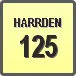 Piktogram - Typ HARRDEN: HARRDEN 125